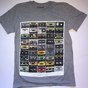Men’s small mix tape t-shirt